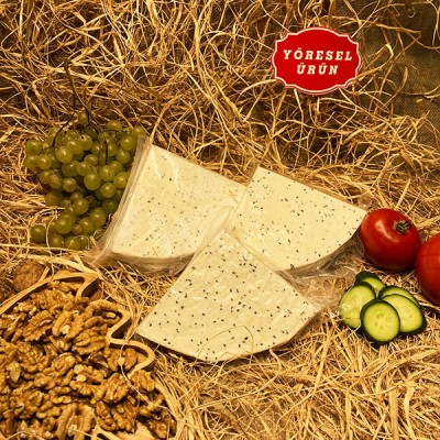 Çörek Otlu Tulum Peyniri (Keçi) 500 Gr